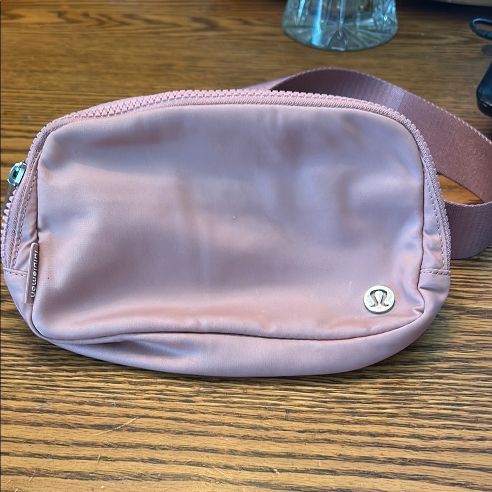 lululemon athletica Pink Crossbody Bag Sleek Design